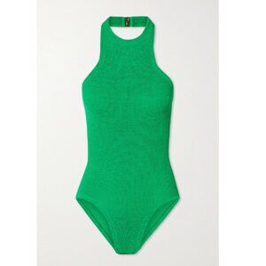 HUNZA G Polly Swimsuit - One Piece - Green